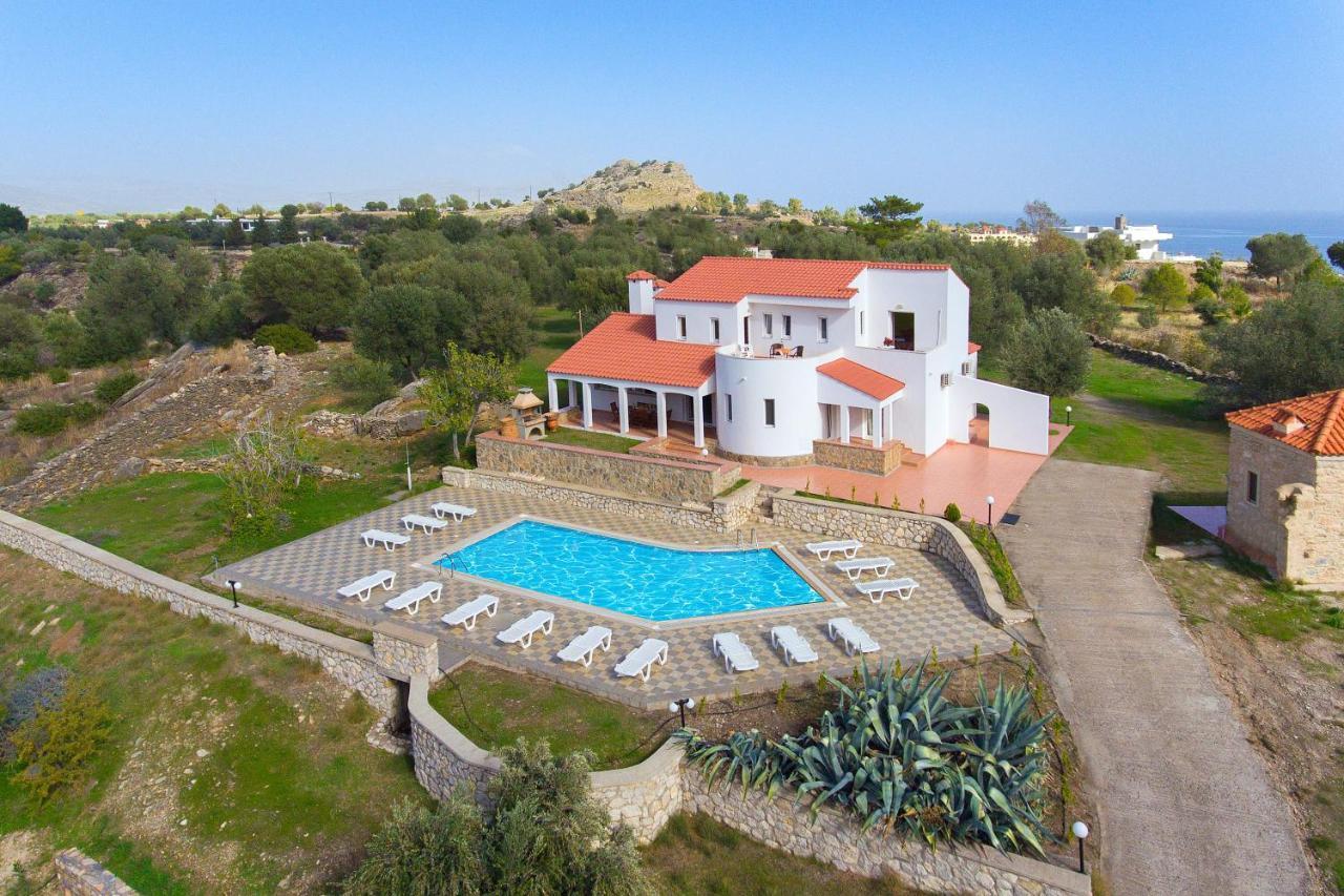 Villa Krokali Lindos Kültér fotó